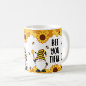 Bee je mooie Gnome bijenkooi Design Coffee Mok Cup (Voorkant rechts)