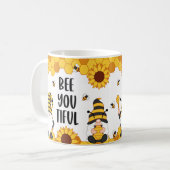 Bee je mooie Gnome bijenkooi Design Coffee Mok Cup (Voorkant links)