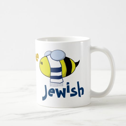 "Bee Jewish" Koffiemok (Rechts)