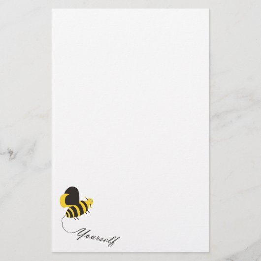 Bee jezelf briefpapier (Voorkant)