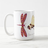Bee jezelf koffiemok (Links)