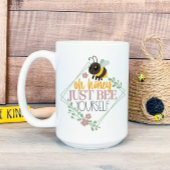 Bee jezelf koffiemok