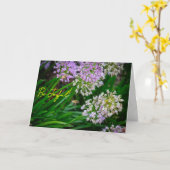 Bee Joyful: Encouragement Card Kaart (Gele Bloem)