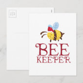 Bee Keeper Christmas Edition Feestdagenkaart (Voorkant / Achterkant)
