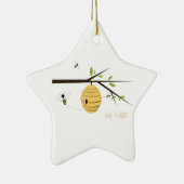 Bee Keeper Keramisch Ornament (Rechts)