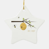 Bee Keeper Keramisch Ornament (Voorkant)