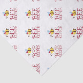 Bee Keeper kersteditie Tissuepapier (Detail)