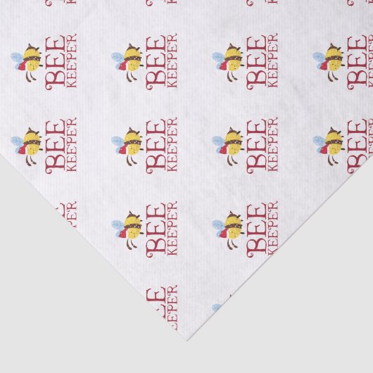 Bee Keeper kersteditie Tissuepapier (Detail)