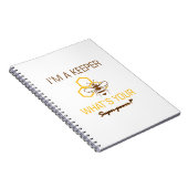 Bee Keeper-overhemden Notitieboek (Rechterzijde)