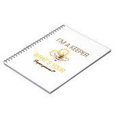 Bee Keeper-overhemden Notitieboek (Linkerzijde)