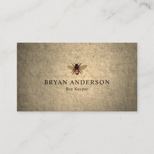 Bee Keeper Visitekaartje (Voorkant)