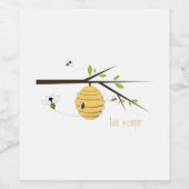 Bee Keeper Wijn Etiket (Enkel label)