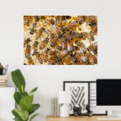 Bee keeping at Arlo's Honey Farm Poster (Thuiskantoor)