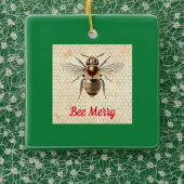 Bee Kerstae Keramisch Ornament