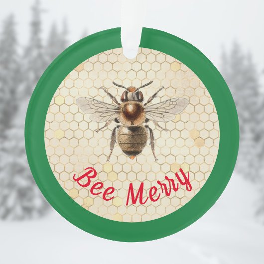 Bee Kerstae Ornament
