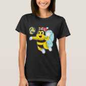 Bee Kerstvolleybal T-shirt (Voorkant)