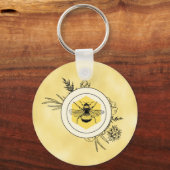 Bee Keychain (Achterkant)