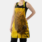 Bee Kind aan de Cook Zonnebloem en Bumblebee Schor Schort (Insitu)