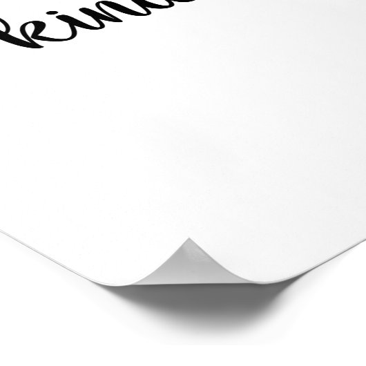 Bee kind anti bullying be kind orange poster (Hoek)