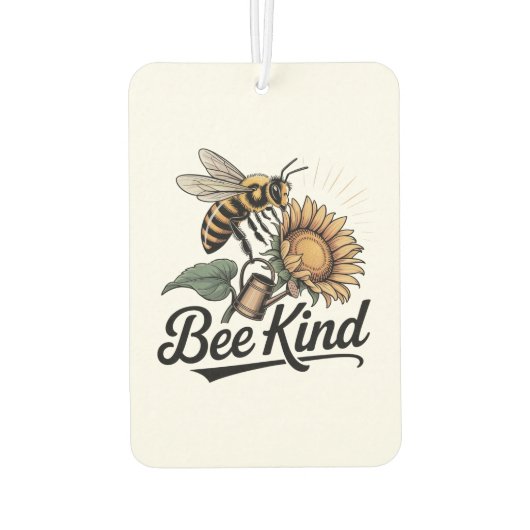 Bee Kind Auto Luchtverfrisser (Achterkant)