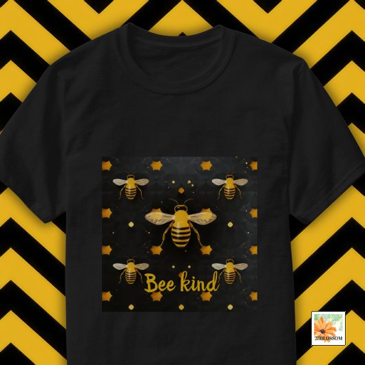 BEE KIND bijenhouder cadeau honing liefhebber T-shirt