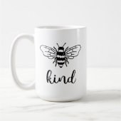Bee Kind Black Koffiemok (Links)