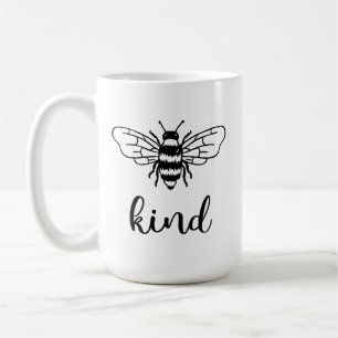 Bee Kind Black Koffiemok