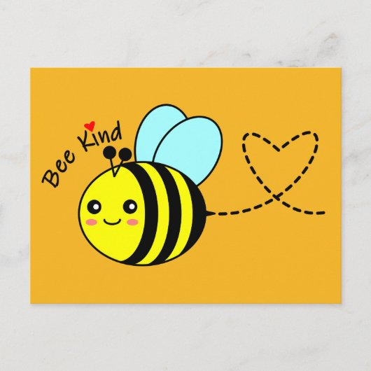 Bee Kind Briefkaart (Voorkant)