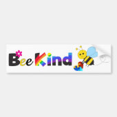 Bee Kind Bumpersticker (Voorkant)