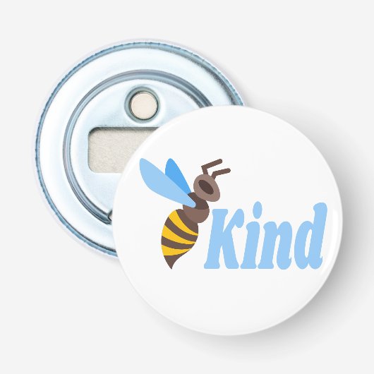 Bee Kind Button Flesopener (Voorkant)