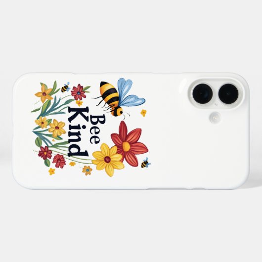 Bee Kind Case-Mate iPhone Case (Achterkant (horizontaal))