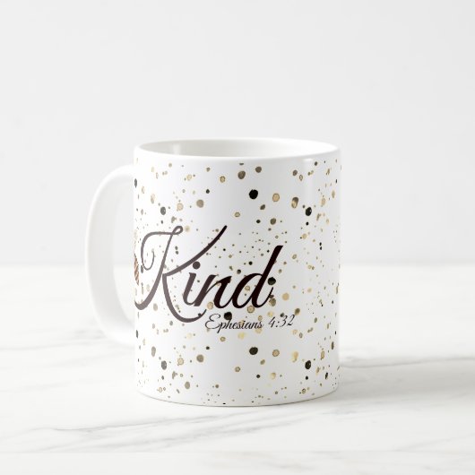 Bee kind coffee mug koffiemok (Voorkant links)