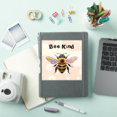 Bee Kind cut vinyl sticker (iPad Cover)