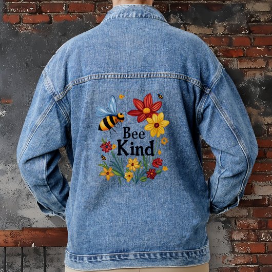 Bee Kind Denim Jacket