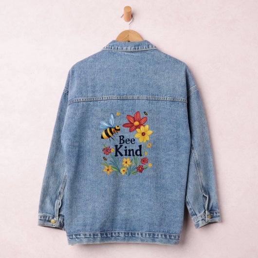 Bee Kind Denim Jacket (Hangar)