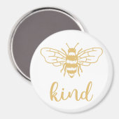 Bee Kind Gold Magneet (Voorkant / Achterkant)
