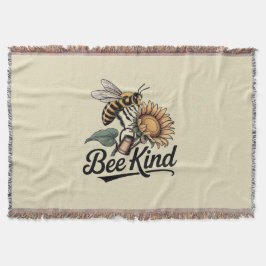 Bee Kind Gooi Deken