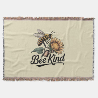Bee Kind Gooi Deken
