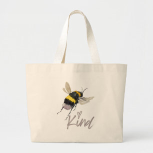 Bee Kind Grote Tote Bag