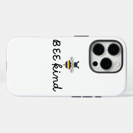 Bee Kind, iPhone 16 Pro Hoesje (Achterkant (horizontaal))