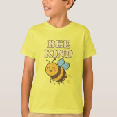Bee Kind Kinder T-shirt (Voorkant)
