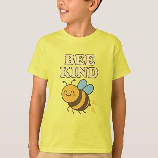 Bee Kind Kinder T-shirt (Voorkant)