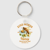 Bee Kind Kindness Motivational Kind Words Are Like Sleutelhanger (Voorkant)