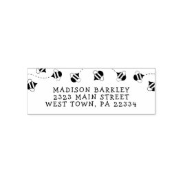 Bee Kind Leuke Bijenkorf Retouradres Stempel