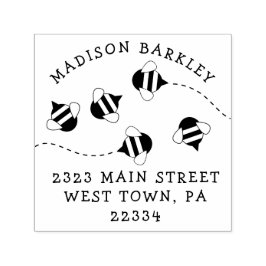 Bee Kind Leuke Bijenkorf Retouradres Stempel