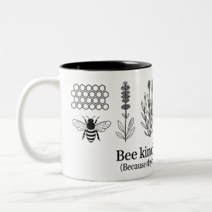 Bee Kind of Buzz Off Mok Grappige Bee Coffee Cup