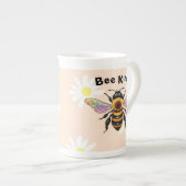 Bee Kind  Porselein Kop (Voorkant rechts)