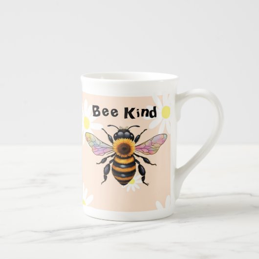 Bee Kind  Porselein Kop (Rechts)
