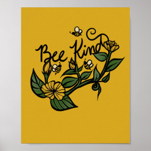 Bee Kind Poster