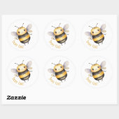 Bee Kind Ronde Sticker